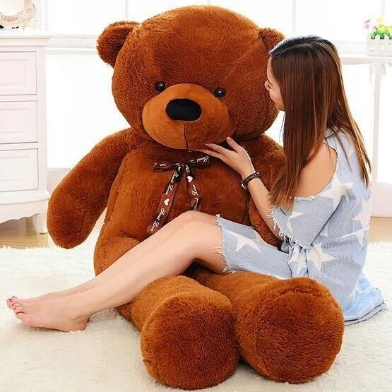 Adorable Soft Plush Giant Teddy Bear Embrace Toy For Doll Lovers