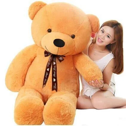 Adorable Soft Plush Giant Teddy Bear Embrace Toy For Doll Lovers