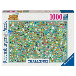 Animal Crossing Challenge 1000 Piece Puzzle