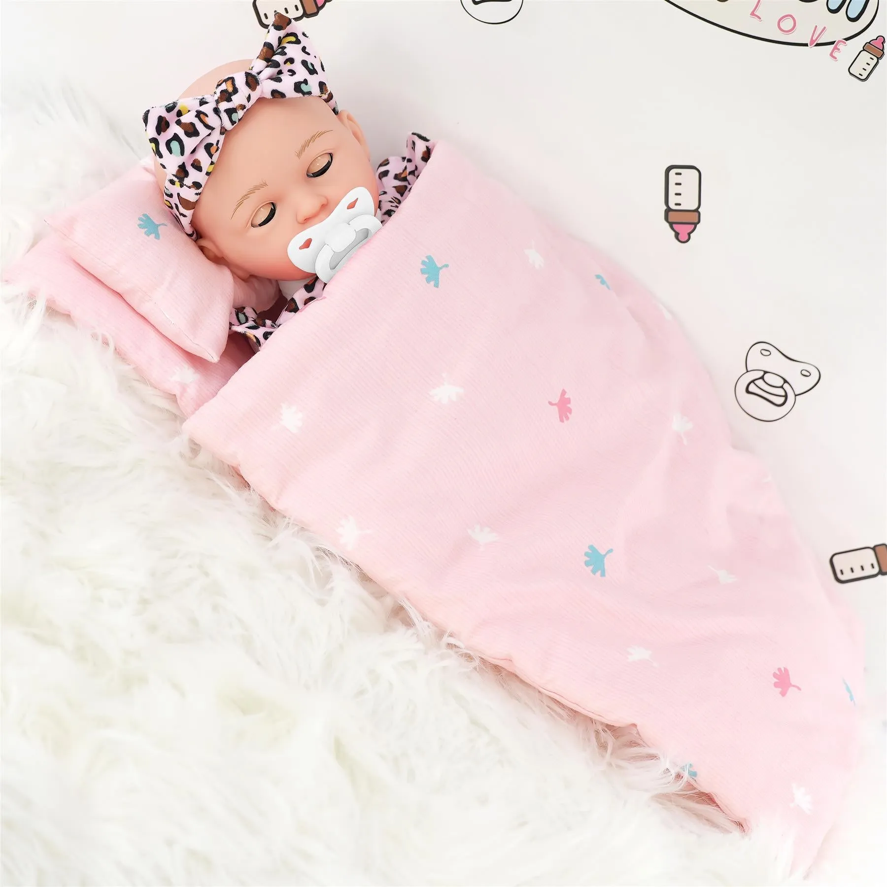 BiBi Kitten Sleeping Doll (40 cm / 16")