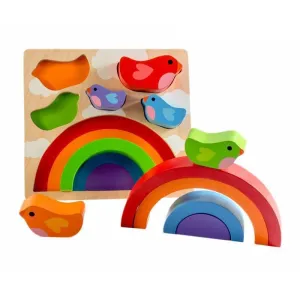 Bird And Rainbow Puzzle