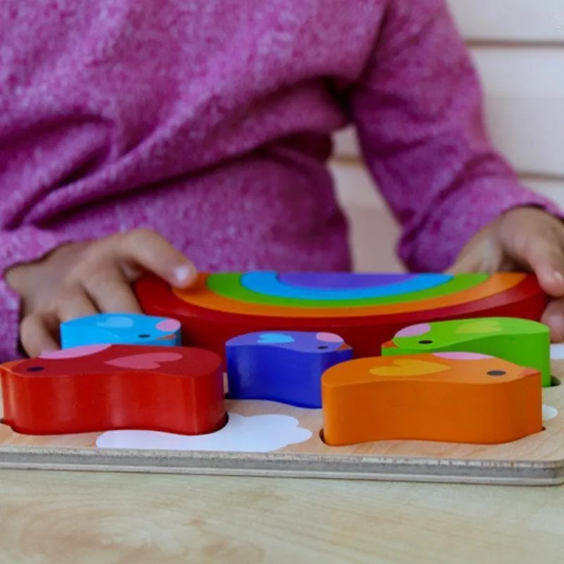 Bird And Rainbow Puzzle