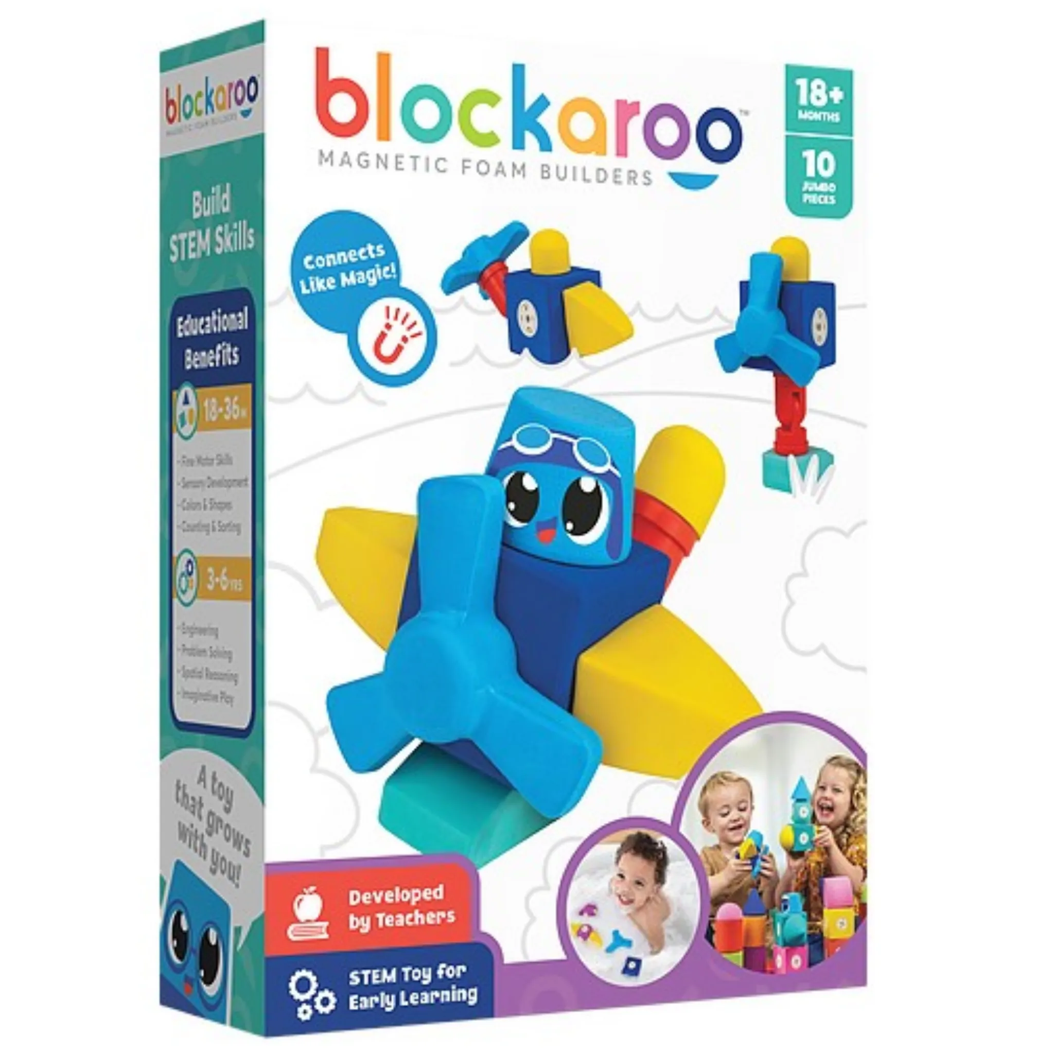 Blockaroo Magnetic Foam Blocks