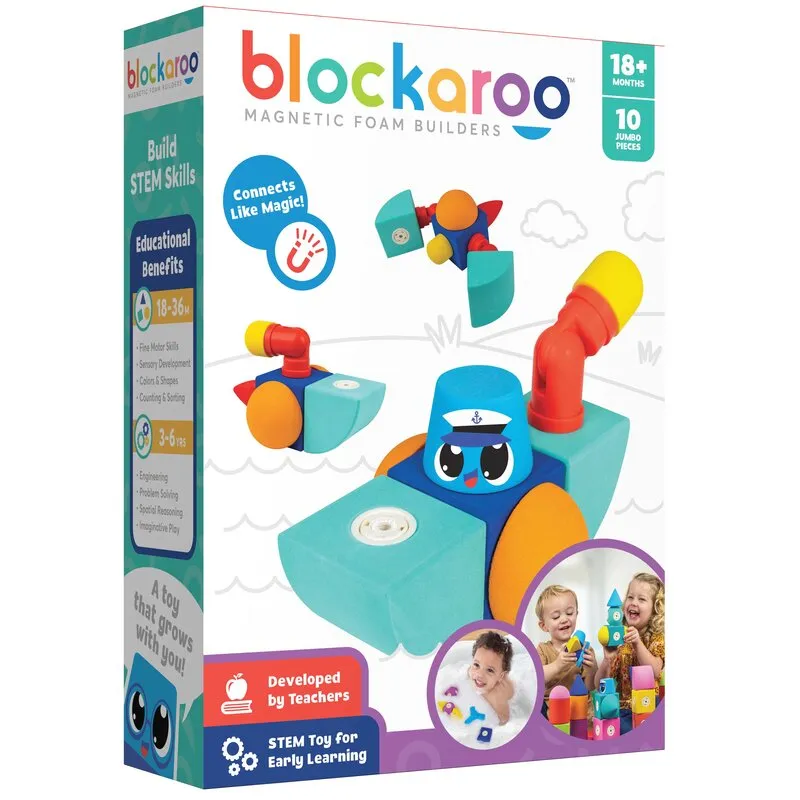 Blockaroo Magnetic Foam Blocks