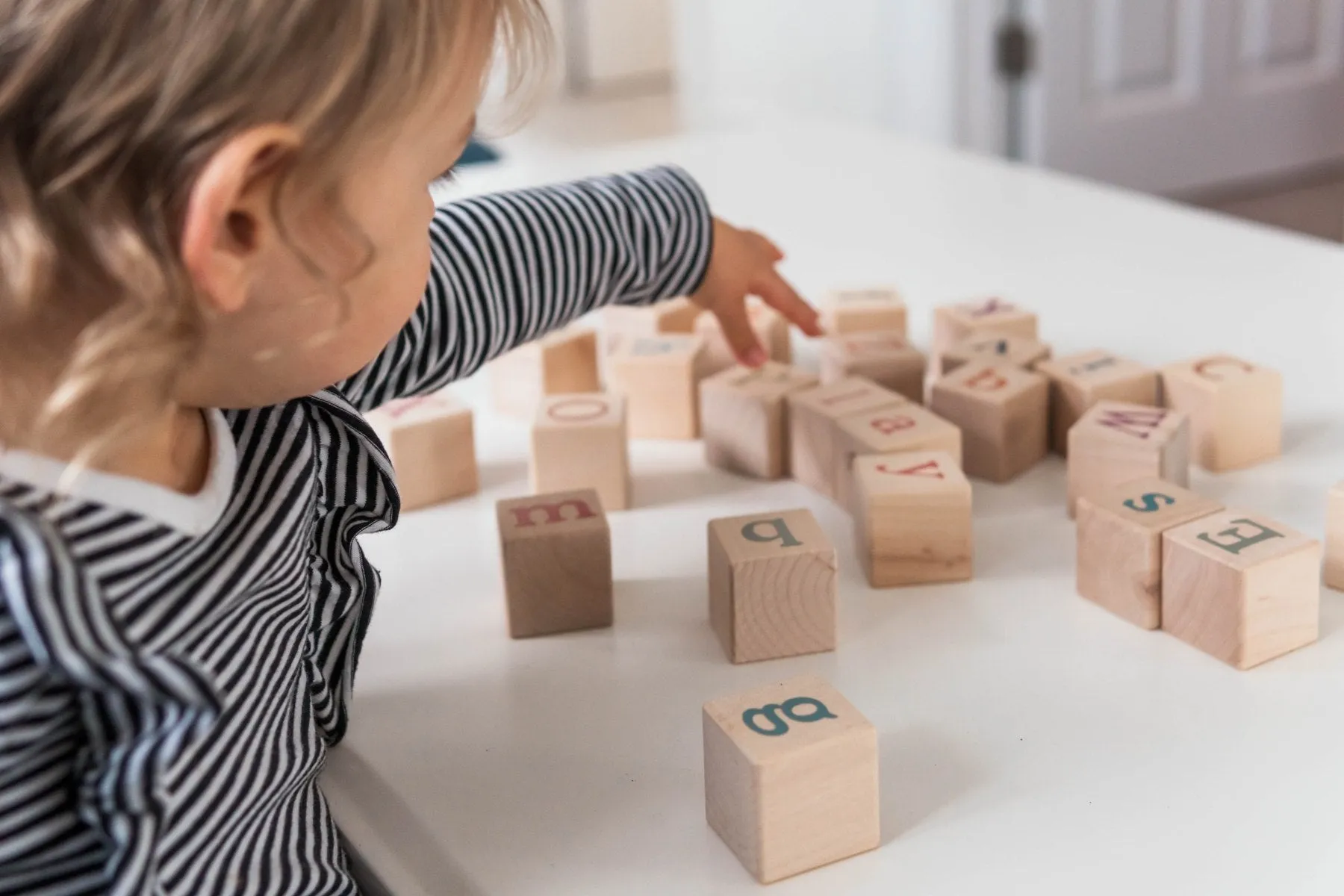 Boho Alphabet Blocks