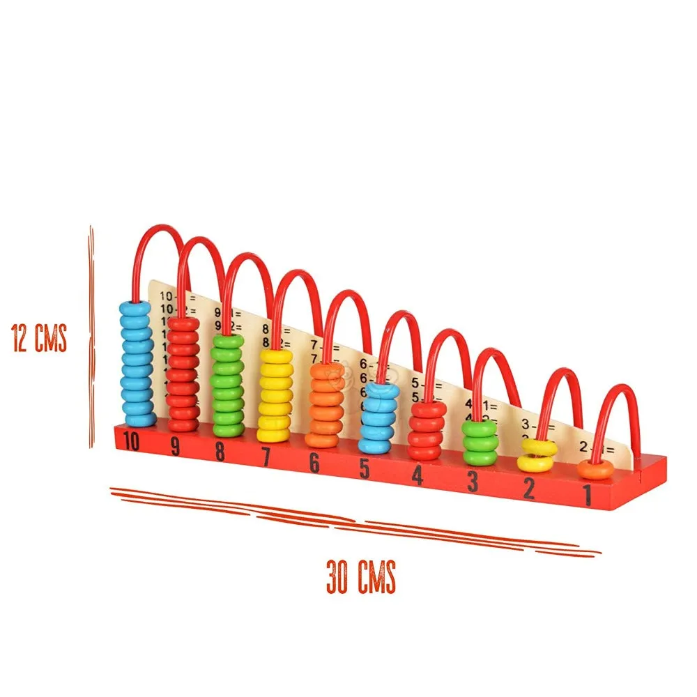 Calculation Shelf Wooden Abacus for Children