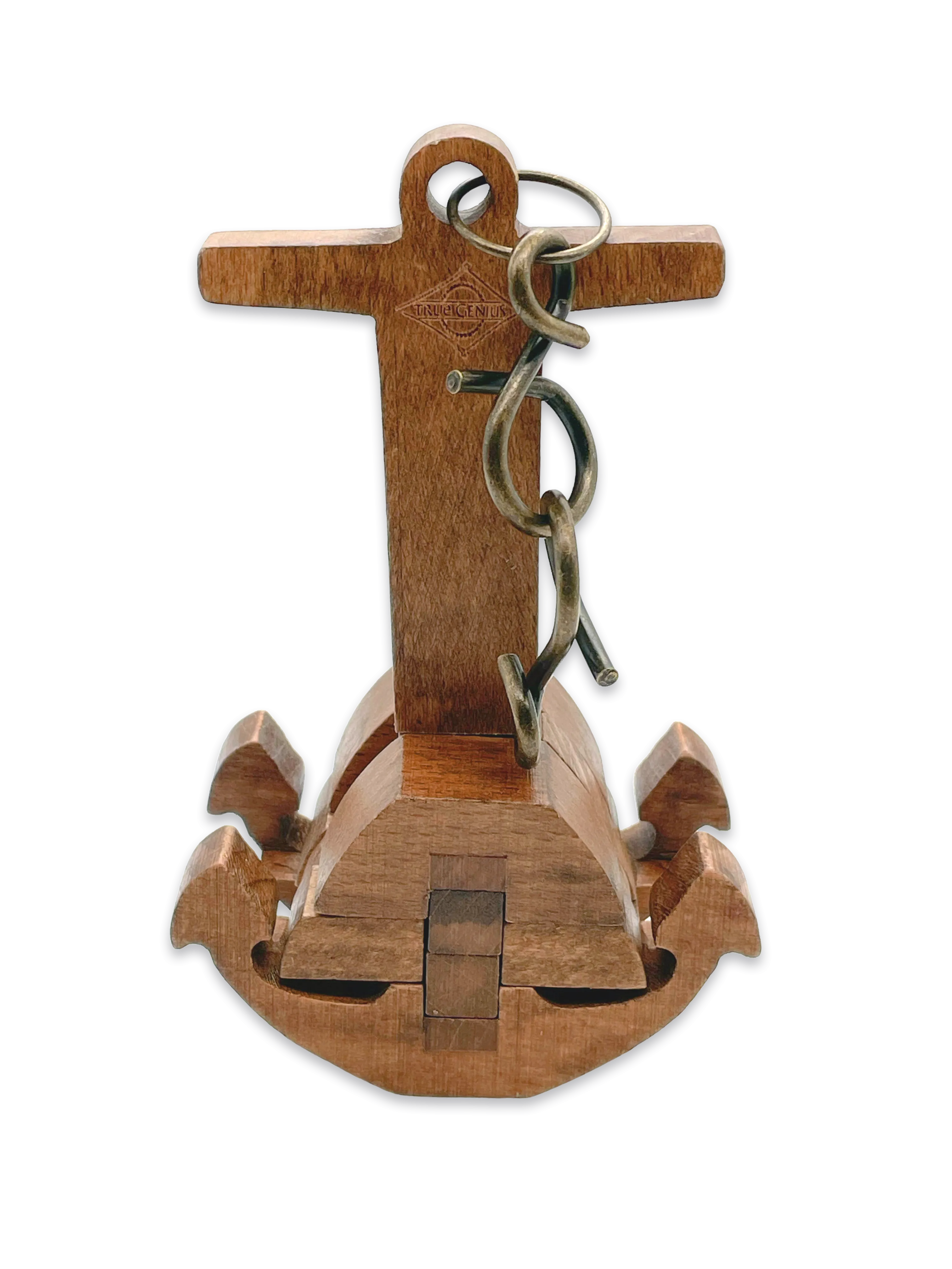 Chain and Anchor Wooden Puzzle