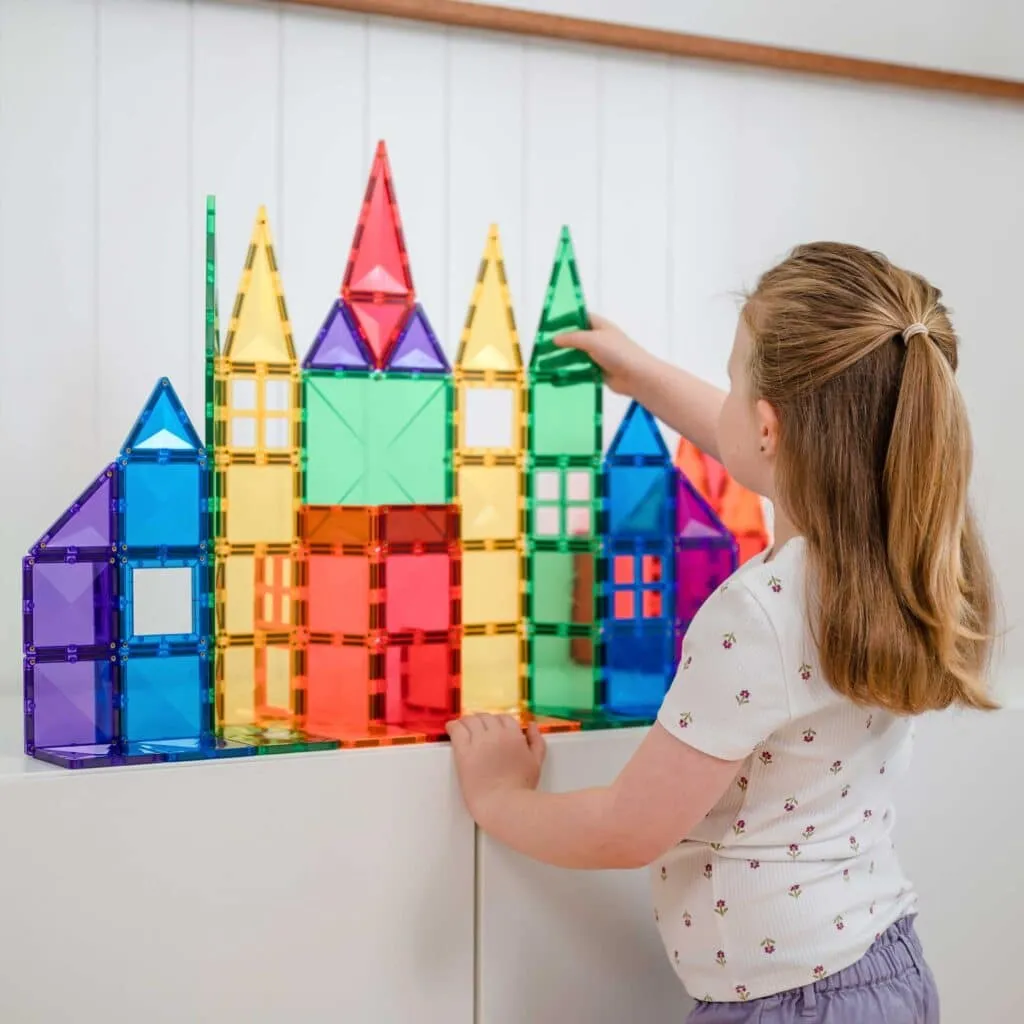 Connetix Tiles - 102 Piece Rainbow Creative Pack