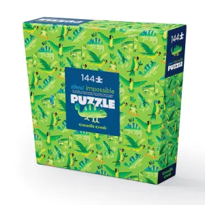 Croc Creek 144 Piece Impossible Puzzle Jungle Jive