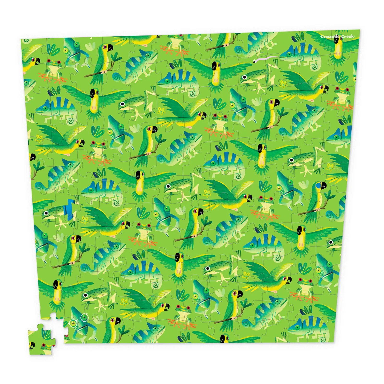 Croc Creek 144 Piece Impossible Puzzle Jungle Jive