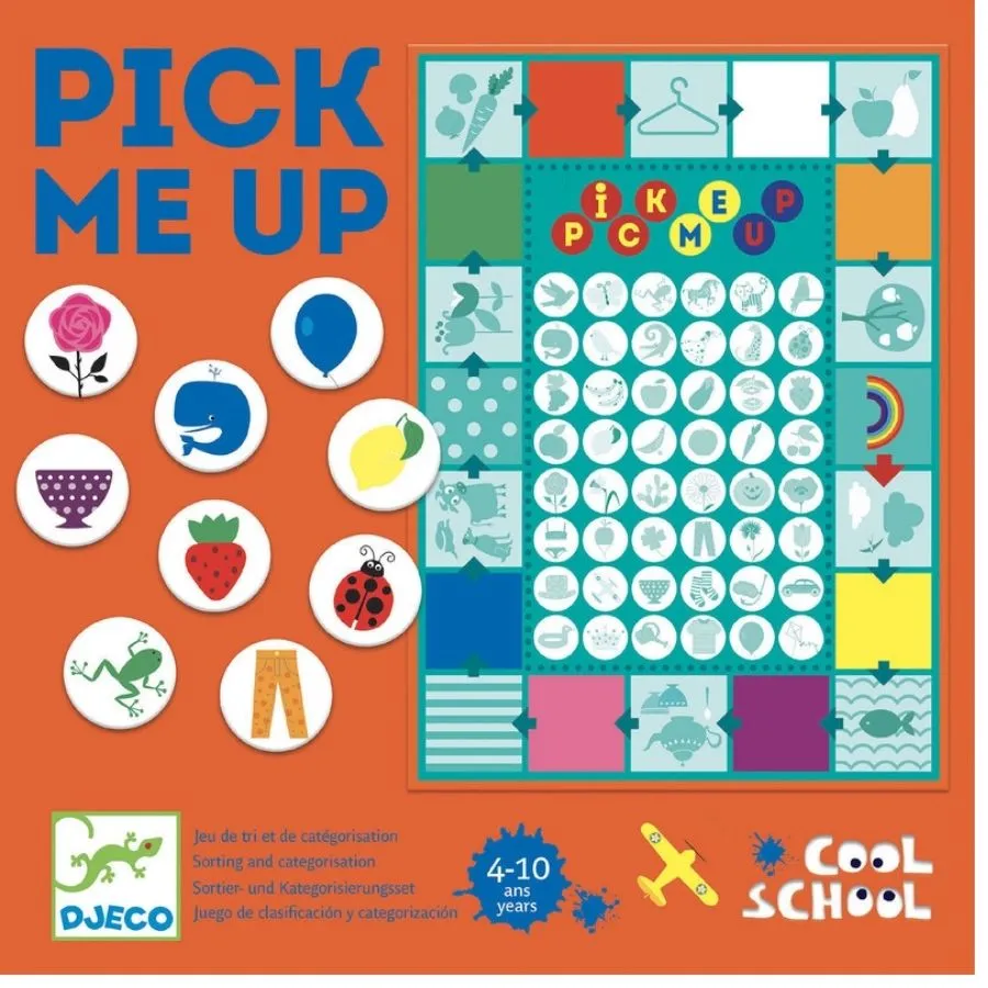 Djeco - Pick Me Up Cool School Game