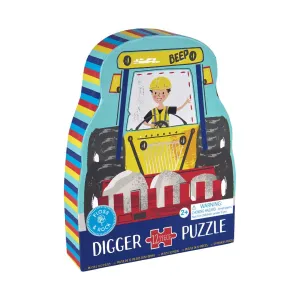 Floss & Rock 12 Piece Shaped Jigsaw in Shaped Box - Construction