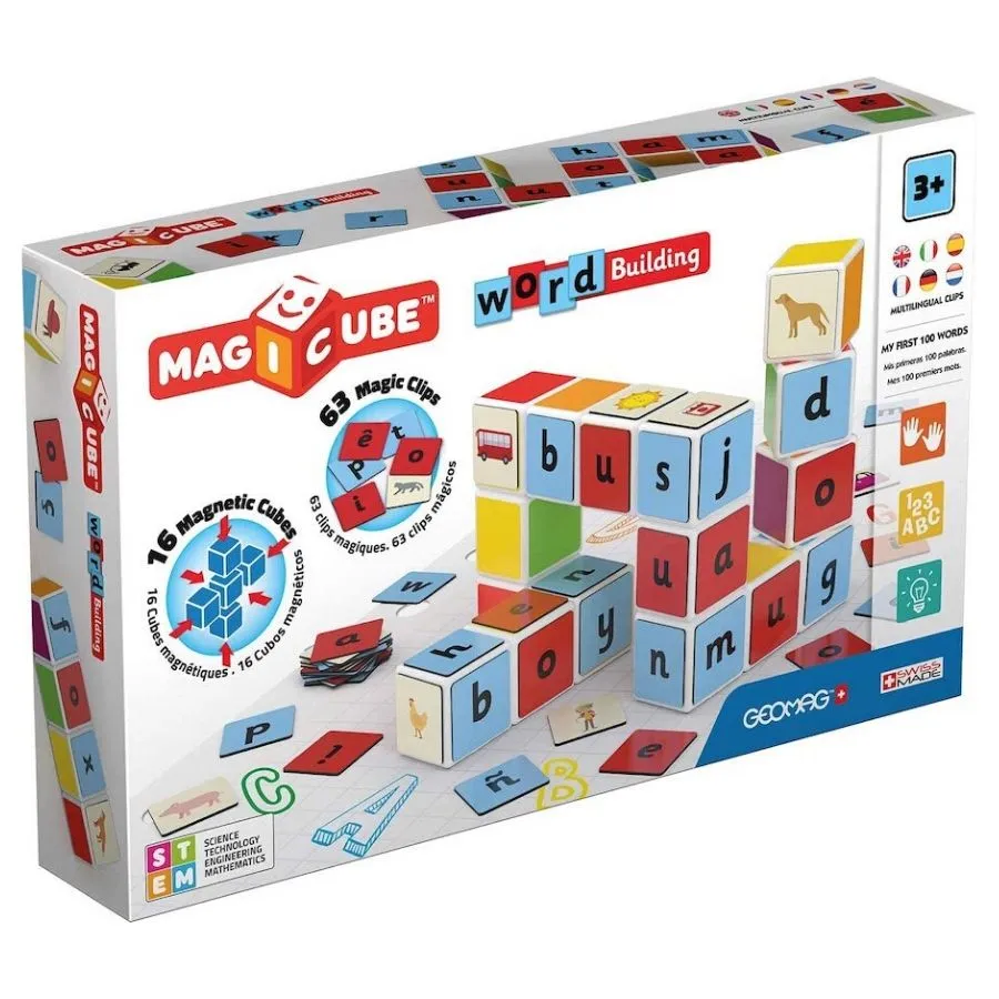 Geomag - Magicube Word Building 79 Pieces