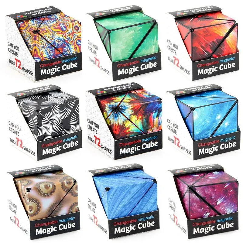 Geometric Magnetic Transforming Puzzle Cube, TO0073