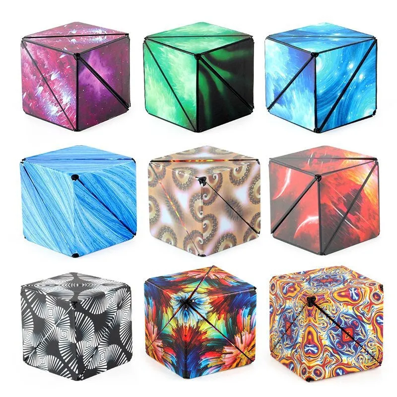 Geometric Magnetic Transforming Puzzle Cube, TO0073