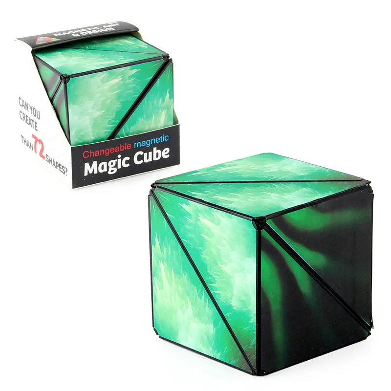 Geometric Magnetic Transforming Puzzle Cube, TO0073