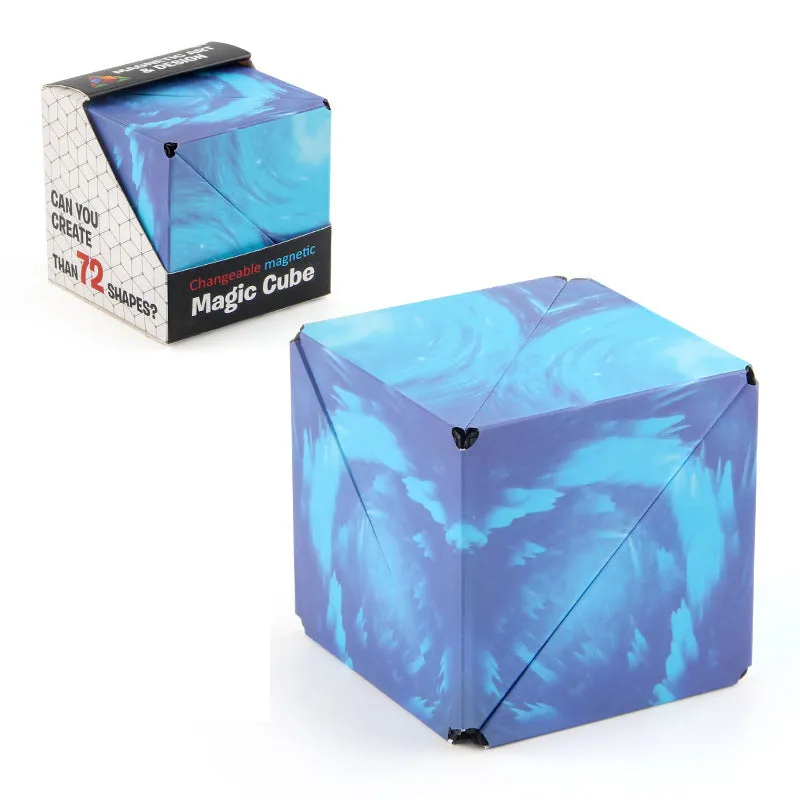 Geometric Magnetic Transforming Puzzle Cube, TO0073