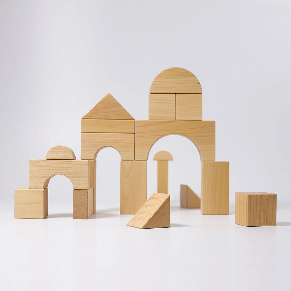 Grimm's giant building blocks natural 19 pcs