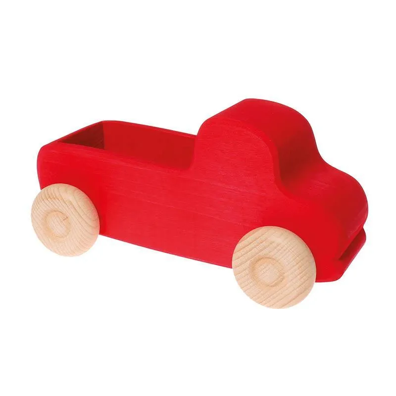 Grimm's red wooden truck