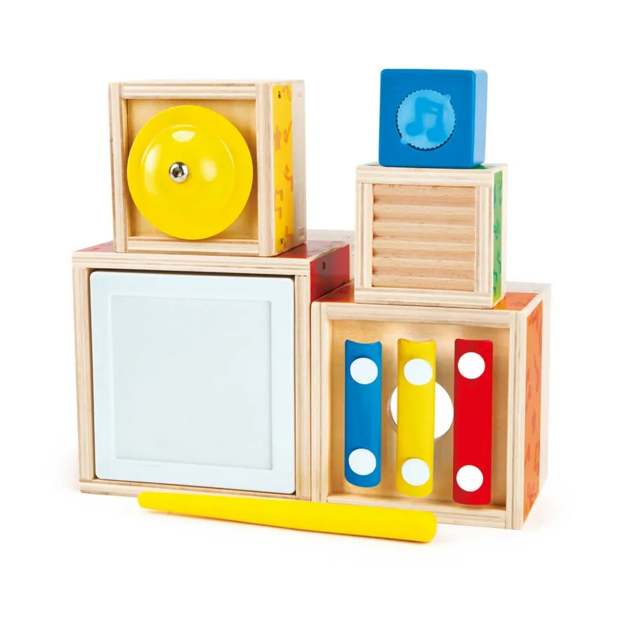 Hape - Multi Stacking Music Set 6 Pieces