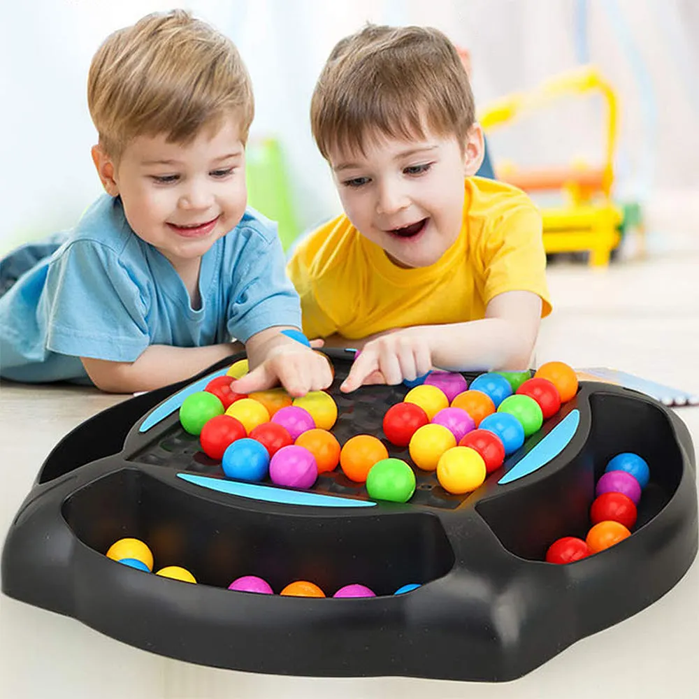 Interactive Rainbow Ball Elimination Board Game Educational Kids Toys, TO0028