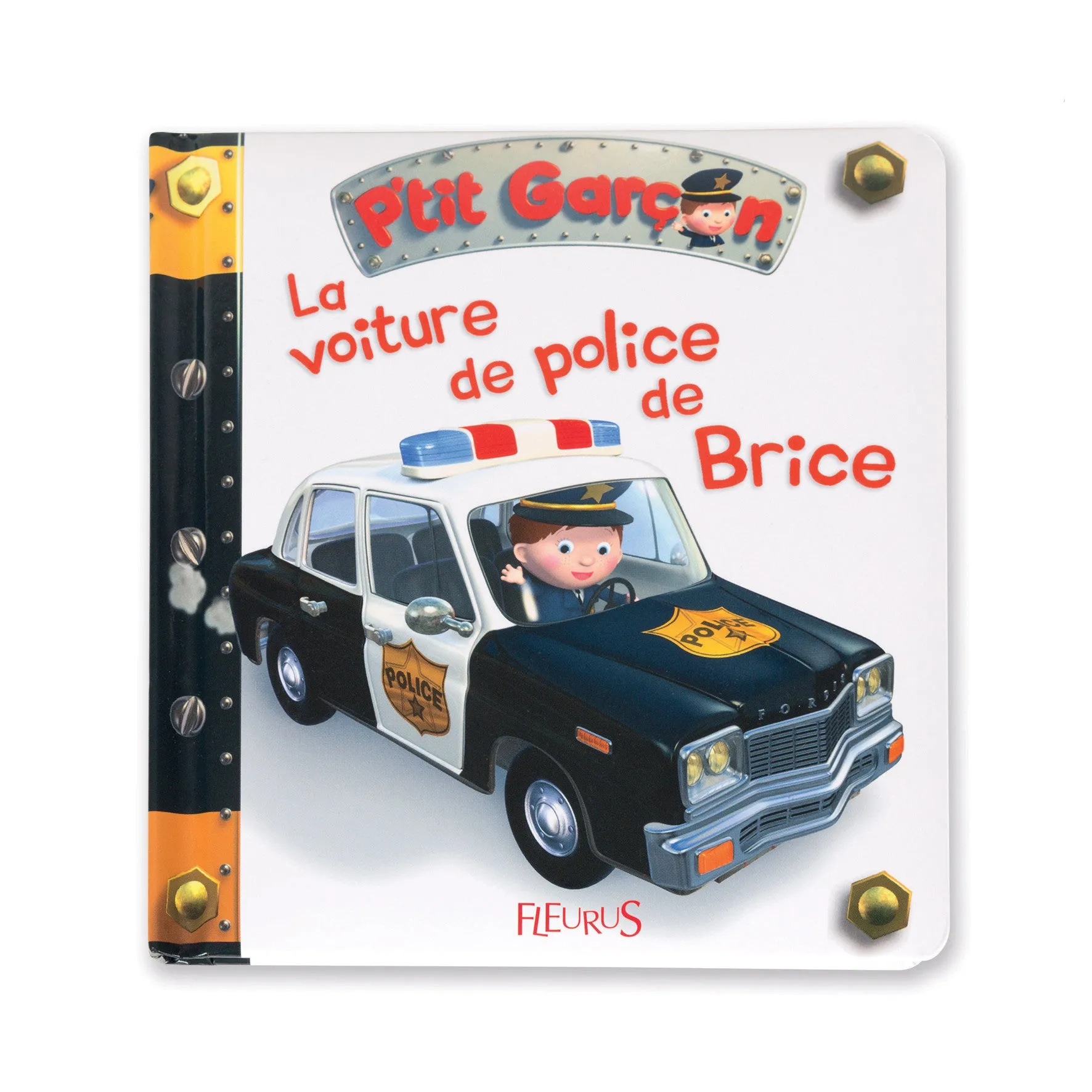 Janod Lovely Puzzles Brice's Police Car