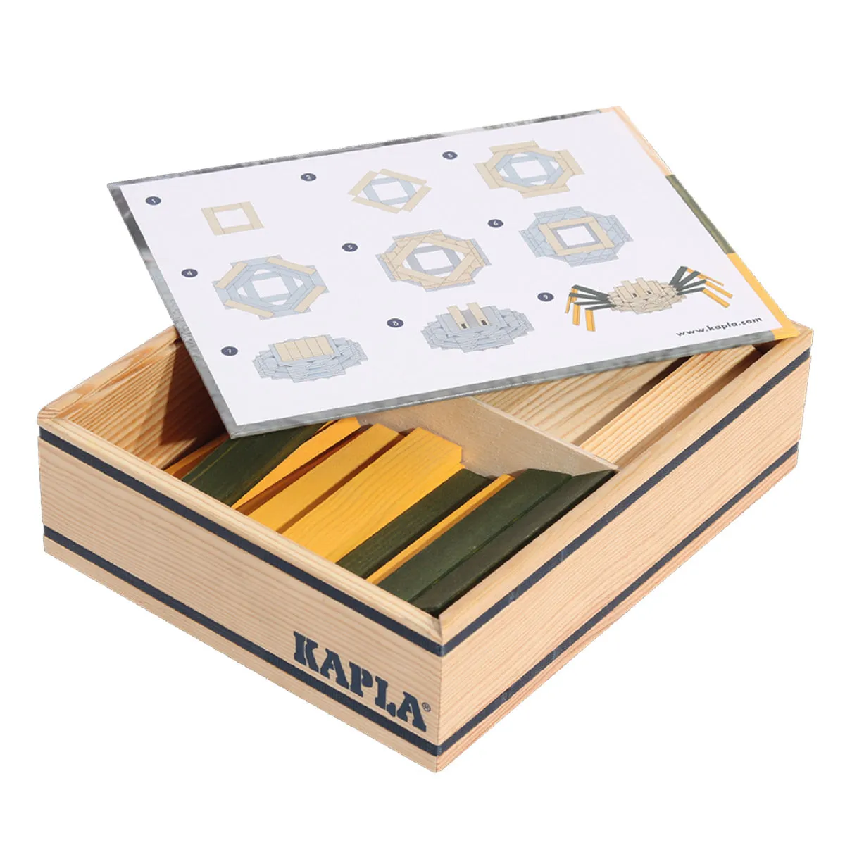 KAPLA 75 Piece Spider Case