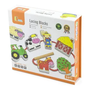 Lacing Blocks - Farm