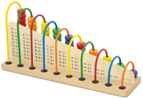 Learning Maths (Wooden Abacus)