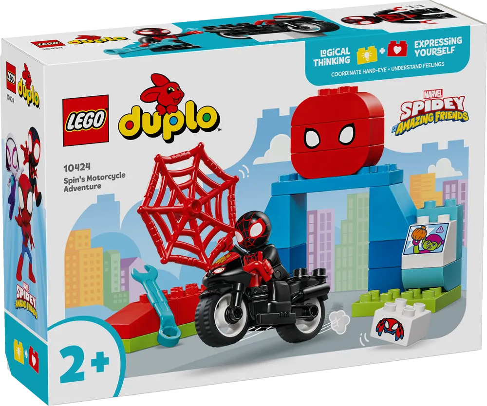 LEGO DUPLO Spins Motorcycle Adventure 10424