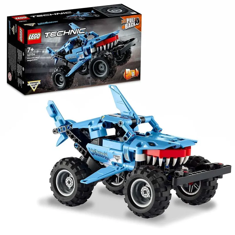 Lego Technic Monster Jam Megalodon Model Building & Construction Kit (260 Pcs)