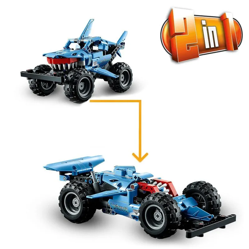 Lego Technic Monster Jam Megalodon Model Building & Construction Kit (260 Pcs)