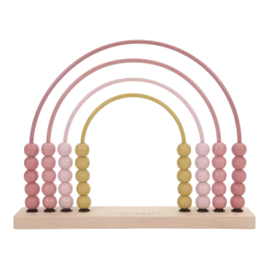 Little Dutch Rainbow Abacus Pink