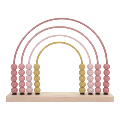 Little Dutch Rainbow Abacus Pink