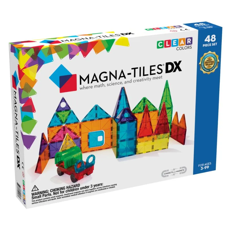 Magna Tiles CC 48 Piece DX Set