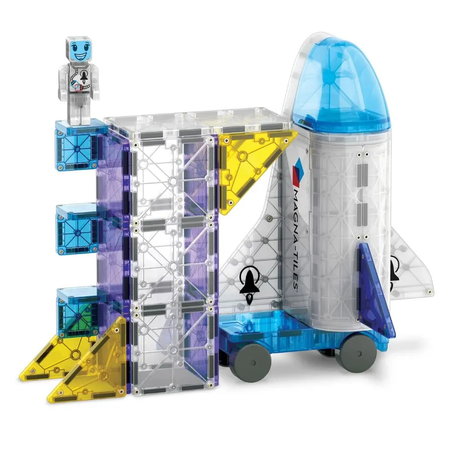 Magna-Tiles - Space   microMAGS 32-Piece Magnetic Construction Set