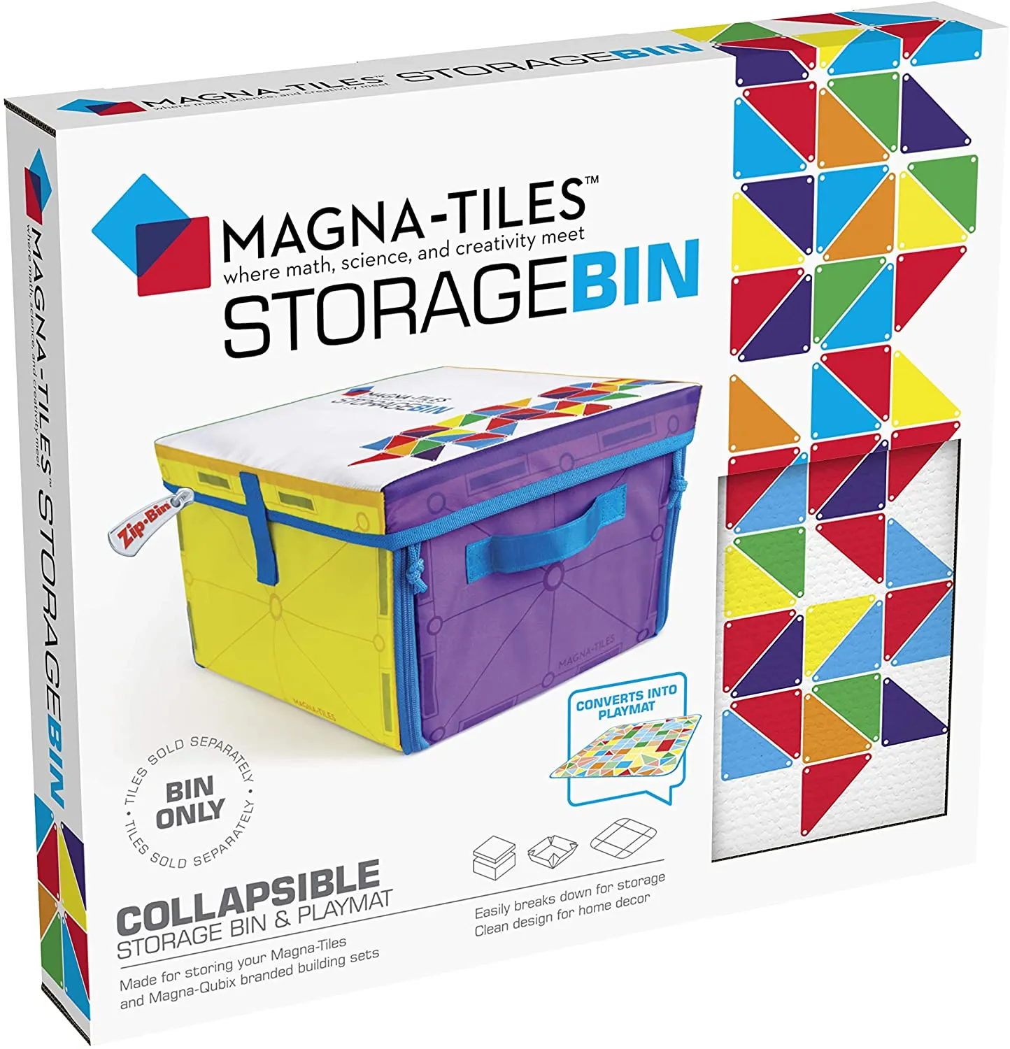 *Magnatiles Storage Bin & Interactive Play-Mat