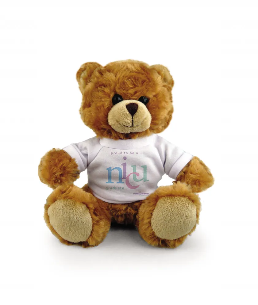 March of Dimes NICU Jersey Bear 6"