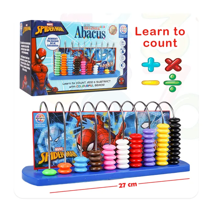 Marvel Spiderman Educational Abacus Senior