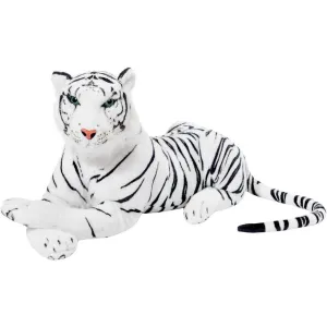 Medium White Tiger Soft Plush Toy