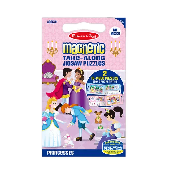 Melissa  & Doug Take Along Magnetic Jigsaw Puzzles