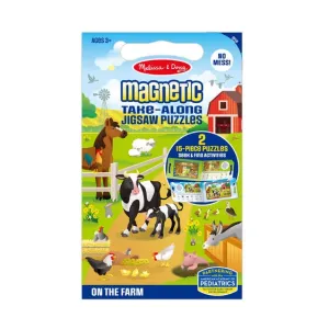 Melissa  & Doug Take Along Magnetic Jigsaw Puzzles