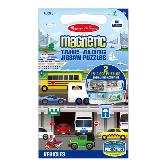 Melissa  & Doug Take Along Magnetic Jigsaw Puzzles