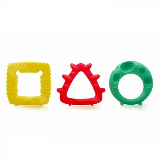 Mombella Educational Geometry Animal Teethers