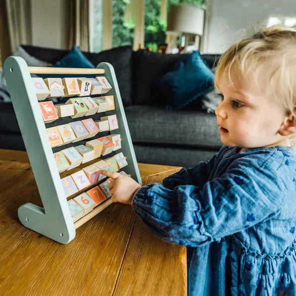 NEW! Farm Animal Alphabet Abacus