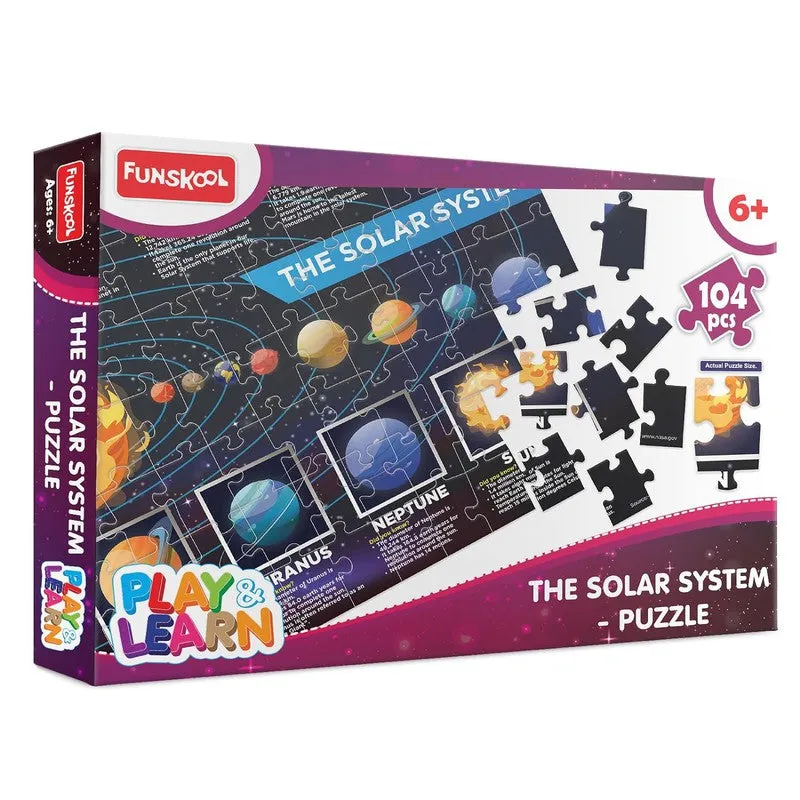 Original Funskool Play & Learn Solar System Puzzle