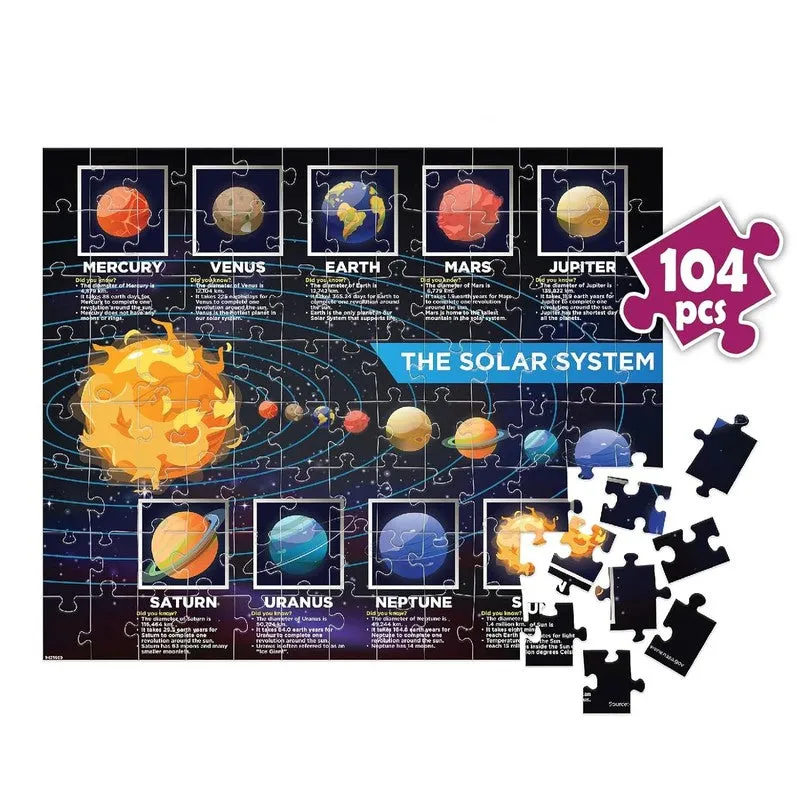 Original Funskool Play & Learn Solar System Puzzle