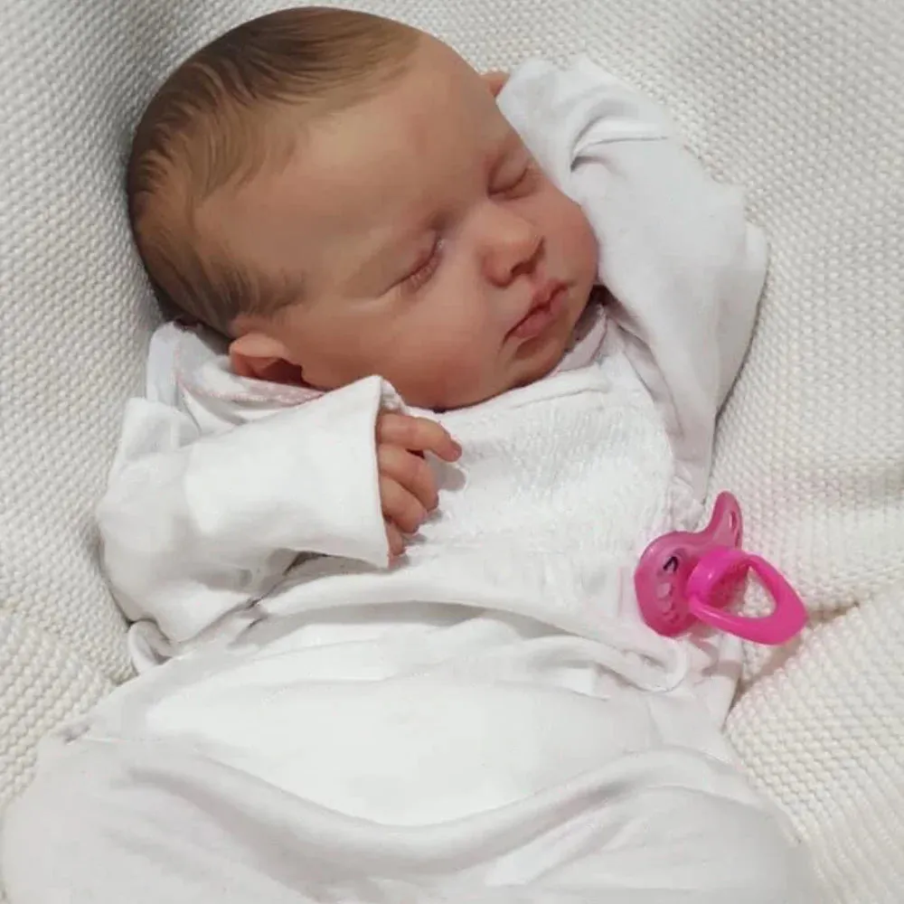 Reborn Baby Doll Silicone Vinyl Powder Scent