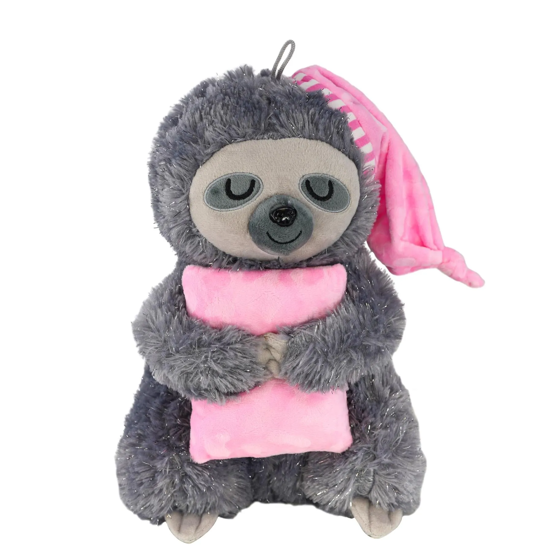 Sloth Plush Toy Stuffed Animal  Baby Gift Pink