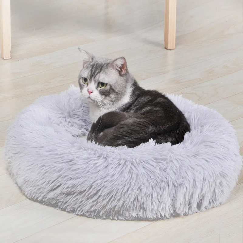 Super Fluffy Plush Warm Comfortable Soft Calming Dog Bed